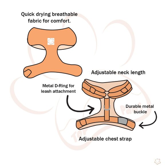 Ohio State Brutus Buckeye Pet Harness - Picture 5 of 16